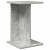 vidaXL Plant Stand Concrete Grey 25 x 25.5 x 40.5 cm Engineered Wood