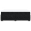 vidaXL Box Spring Bed with Mattress Black 120x200 cm Velvet