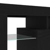 vidaXL TV Cabinet 2 pcs Black Oak 200 x 37 x 40 cm Engineered Wood