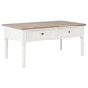vidaXL Coffee Table White 100x55x45 cm Wood