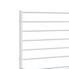 vidaXL Metal Bed Frame without Mattress with Headboard White 120x190cm