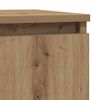 vidaXL Sideboard with Drawer Artisan Oak 71x35x65 cm Engineered Wood
