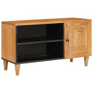 vidaXL TV Units with Shelf Light Brown 80 x 33 x 46 cm Engineered wood