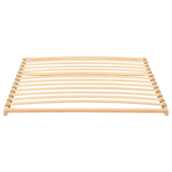 vidaXL Slatted Bed without Mattress Base with 13 Slats 120x200cm
