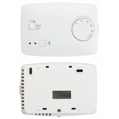 Perel Non-Programmable Thermostat White CTH407