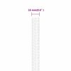 vidaXL Boat Rope Full White 16 mm 25 m Polypropylene