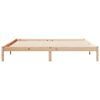 vidaXL Extra Long Bed Frame without Mattress 200x220 cm Solid Wood Pine