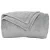 vidaXL Throw Blankets 6 pcs Grey 130 x 150 cm Fleece