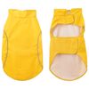 vidaXL Dog Raincoat with Reflective Strips Polyester Yellow XL