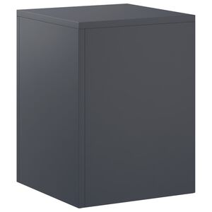 vidaXL Plant Stand Anthracite 30 x 30 x 40 cm Stainless Steel