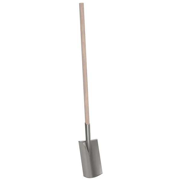 vidaXL Shovel Head Silver 43 x 17 cm Powder-Coated Steel