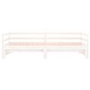 vidaXL Pull-out Day Bed without Mattress White 80x200 cm