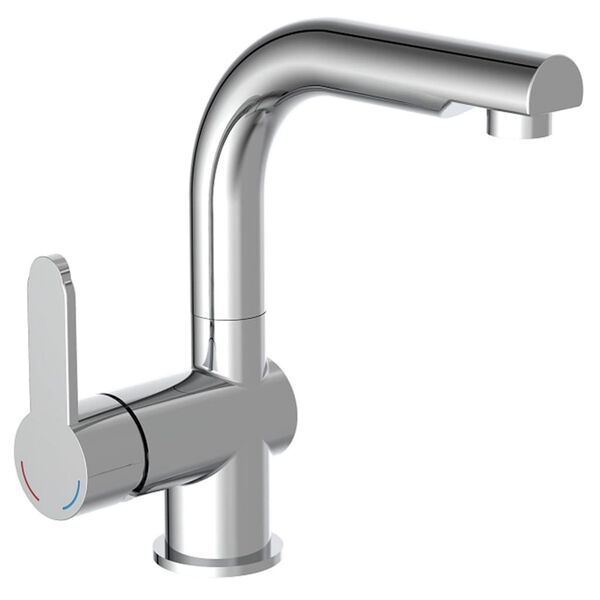 SCH&Uuml;TTE Basin Mixer with Pull-Out Spray LONDON Chrome