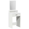 vidaXL Dressing Table White 50 x 41 x 140 cm Engineered Wood
