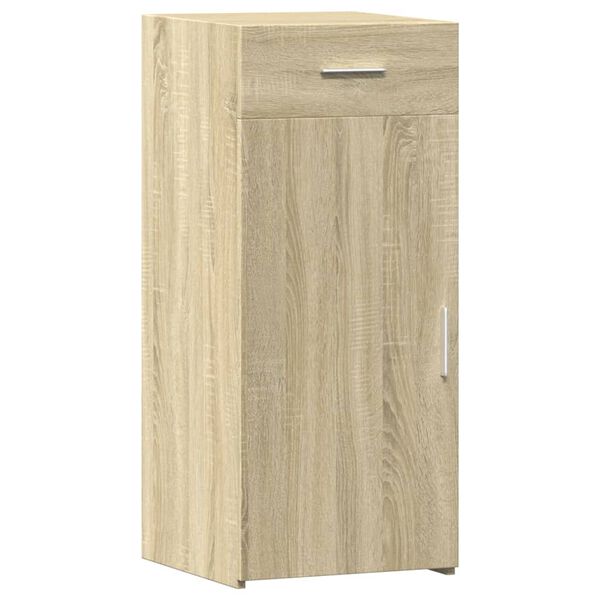 vidaXL Sideboard Sonoma Oak 40x42.5x93 cm Engineered Wood