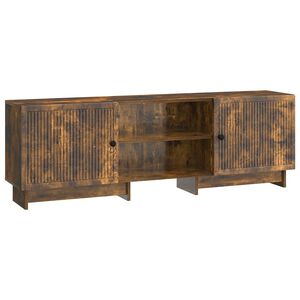 vidaXL TV Cabinet 150 x 31 x 50 cm Smoked Oak Engineered Wood