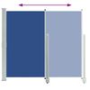 vidaXL Patio Retractable Side Awning 140 x 300 cm Blue