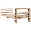vidaXL Bed Frame without Mattress 100x200 cm Solid Wood Pine