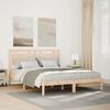 vidaXL Extra Long Bed Frame without Mattress 140x220 cm Solid Wood