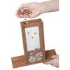 FLAMINGO Bird Table with Stand Mimir 44x30x123 cm Natural