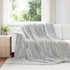 vidaXL Throw Blankets 6 pcs Grey 240 x 220 cm Fleece