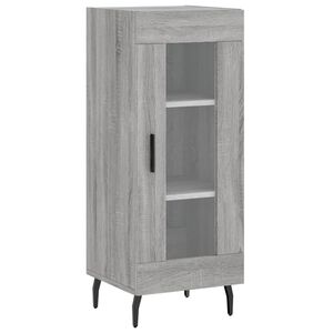vidaXL Sideboard Grey Sonoma 34.5x34x90 cm Engineered Wood