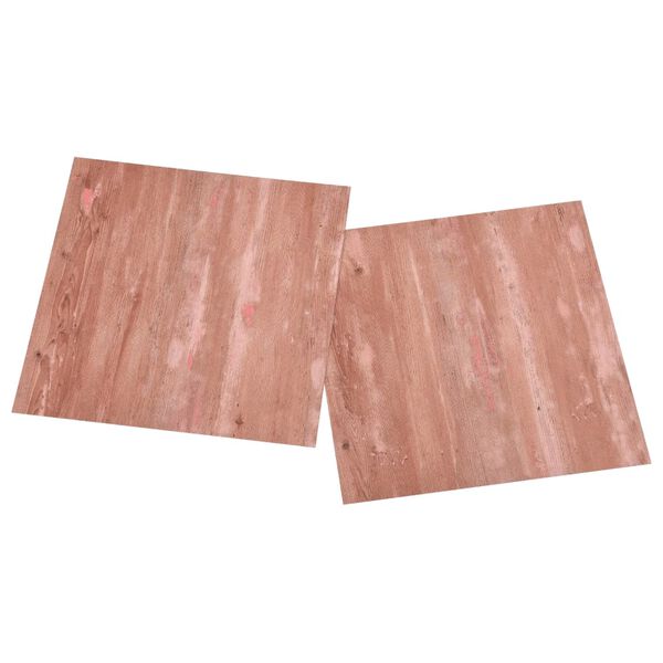 vidaXL Self-adhesive Flooring Planks 55 pcs PVC 5.11 m&sup2; Red