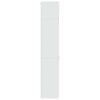vidaXL Slim Storage Cabinet White 50x42.5x225 cm Engineered Wood