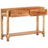 vidaXL Sideboard 110x30x75 cm Solid Acacia Wood