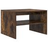 vidaXL Coffee Table Smoked Oak 60 x 50 x 40 cm Engineered Wood
