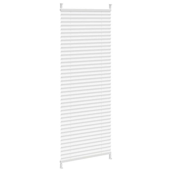 Plisse Blind 50x100cm White Pleated Blind