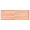 vidaXL Table Top Light Brown 180x60x(2-6)cm Treated Solid Wood Live Edge