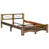 vidaXL Bed Frame without Mattress Solid Reclaimed Wood 140x200 cm