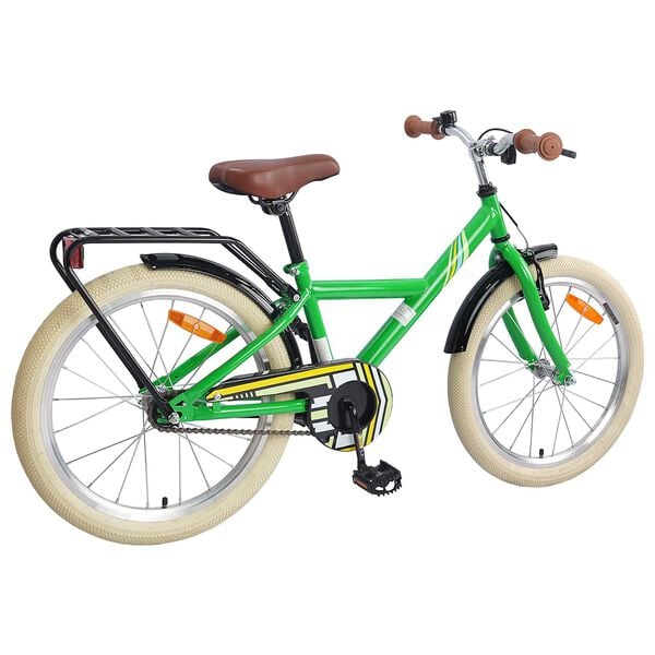 vidaXL Kids Bike 24'' for 8-12 Years Old Green