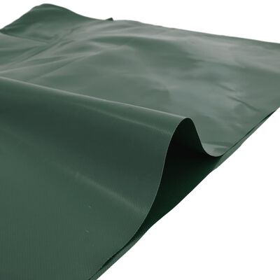 vidaXL Tarpaulin Green 5x8 m 650 g/m²