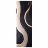 vidaXL Kitchen Rug Black 180 x 60 cm Velvet