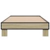 vidaXL Bed Frame without Mattress Sonoma Oak 90x200 cm