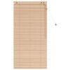 vidaXL Venetian Blind Oak Look 95 x 160 cm 35 mm Solid Paulownia Wood