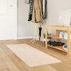 vidaXL Rug Print Cream 100 x 50 cm Polyester and PVC
