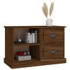 vidaXL TV Cabinet Brown Oak 73x35.5x47.5 cm Engineered Wood