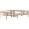vidaXL Bed Frame with Roof without Mattress 80x200 cm