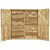vidaXL Garden Tool Shed 163x50x171 cm Impregnated Pinewood