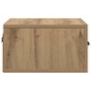 vidaXL Bedside Cabinet Artisian Oak 35 x 35 x 20 cm Engineered Wood