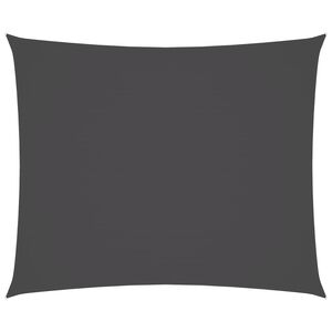 vidaXL Sunshade Sail Oxford Fabric Rectangular 4x6 m Anthracite