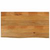 vidaXL Table Top Live Edge 120x60x2,5 cm Solid Wood Mango