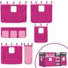 vidaXL Bunk Bed without Mattress Pink 90x200 cm Solid Wood Pine