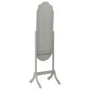 vidaXL Free Standing Mirror Grey 46x48x164 cm