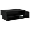 vidaXL Coffee Table Black Oak 105 x 50 x 32.5 cm Engineered Wood