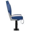 vidaXL Boat Seat with Pedestal Height Adjustable 360&deg; Rotatable
