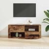 vidaXL TV Cabinet Old Wood 100 x 35 x 40 cm Engineered Wood